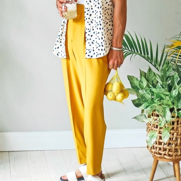 ASOS Other - ASOS Design Balloon Pants in Honey Yellow NWT